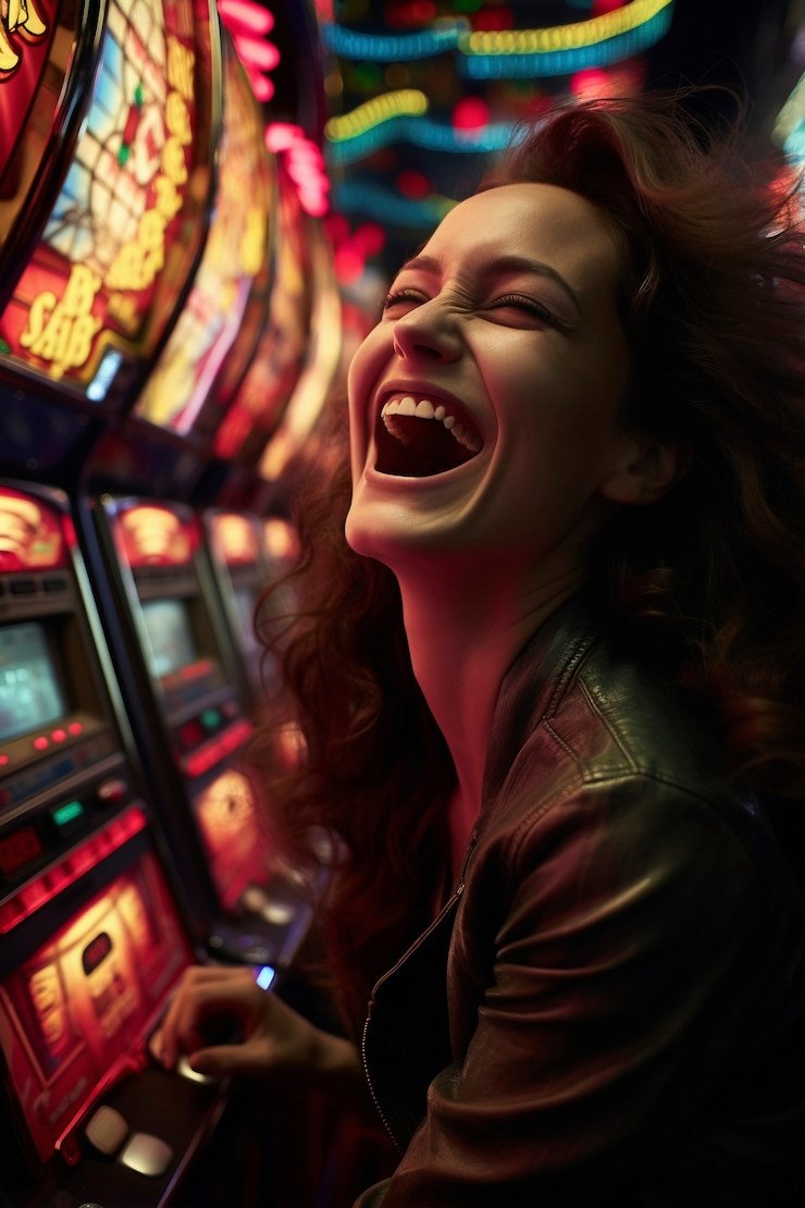 Pengguna mobile membuka meja blackjack